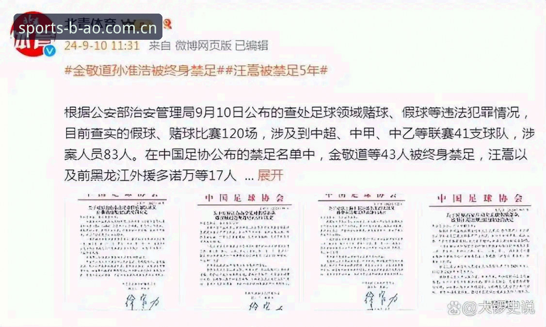 博澳体育怎么下载哪个好 中国足协第三批禁足名单详解及行业反思